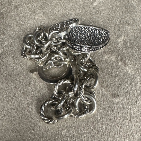 Silver Heart Charm Bracelet - Picture 4 of 4